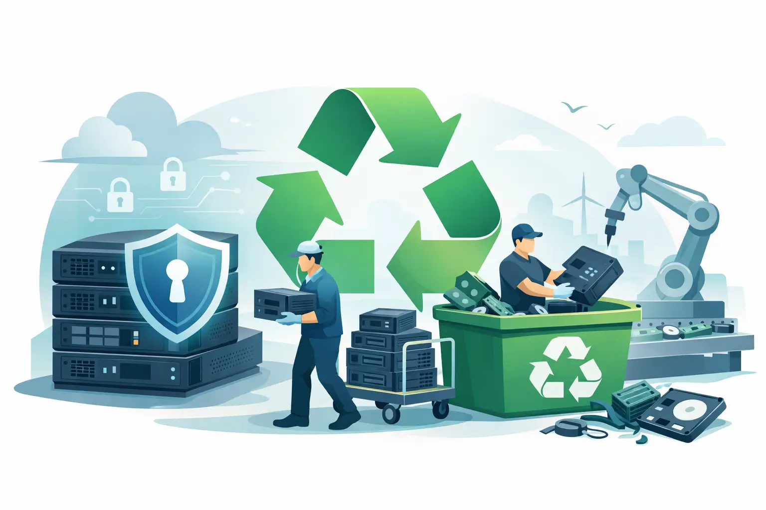How to Recycle Old Servers Without Data Risk