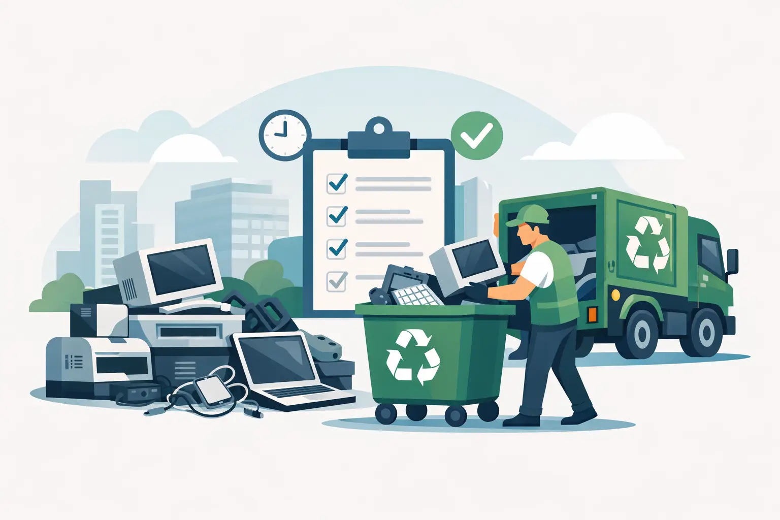 How to Schedule Office E Waste Collection