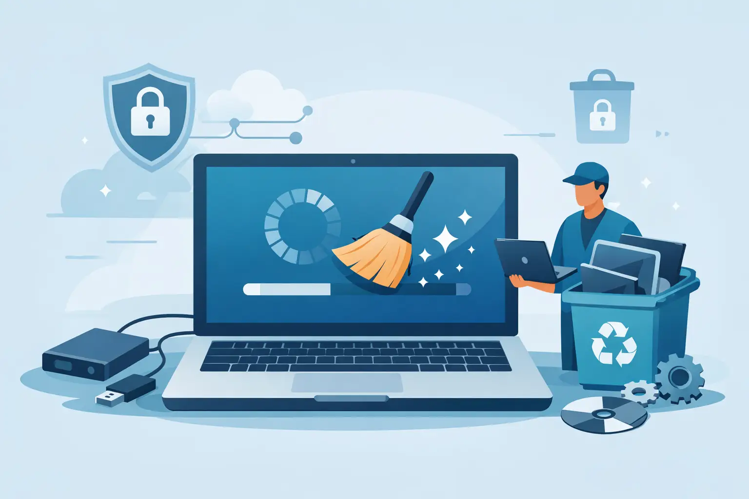 How to Wipe Retired Laptops for Safe Disposal