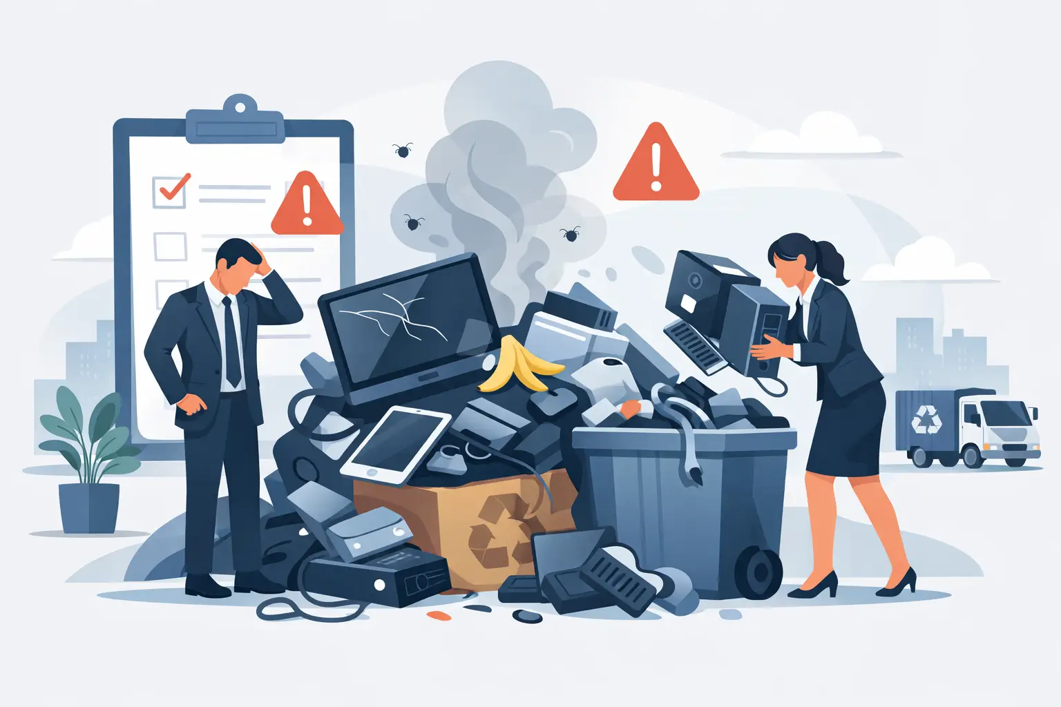 Top Mistakes in Business Electronics Disposal