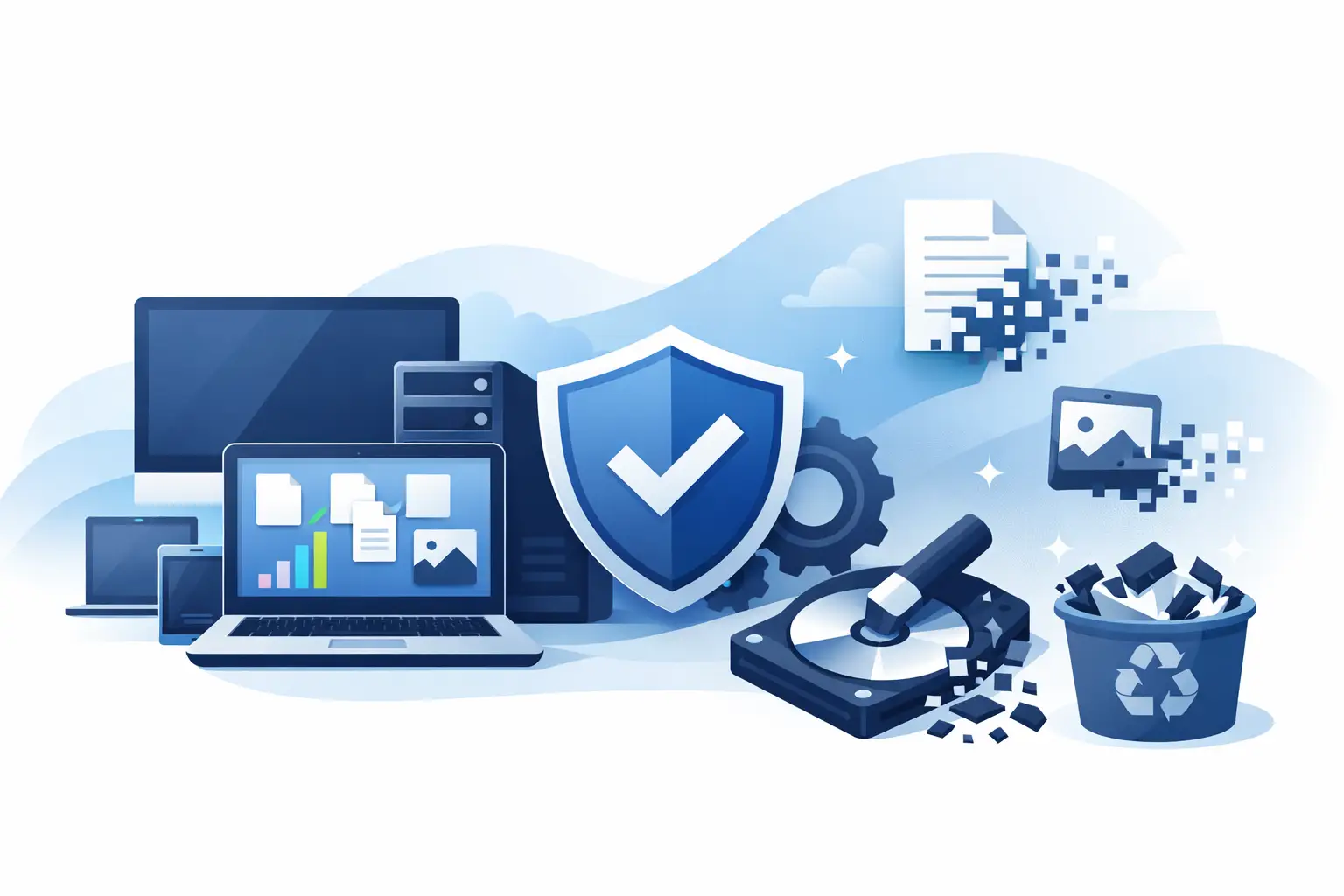 How Does Data Sanitisation Work for IT Assets?