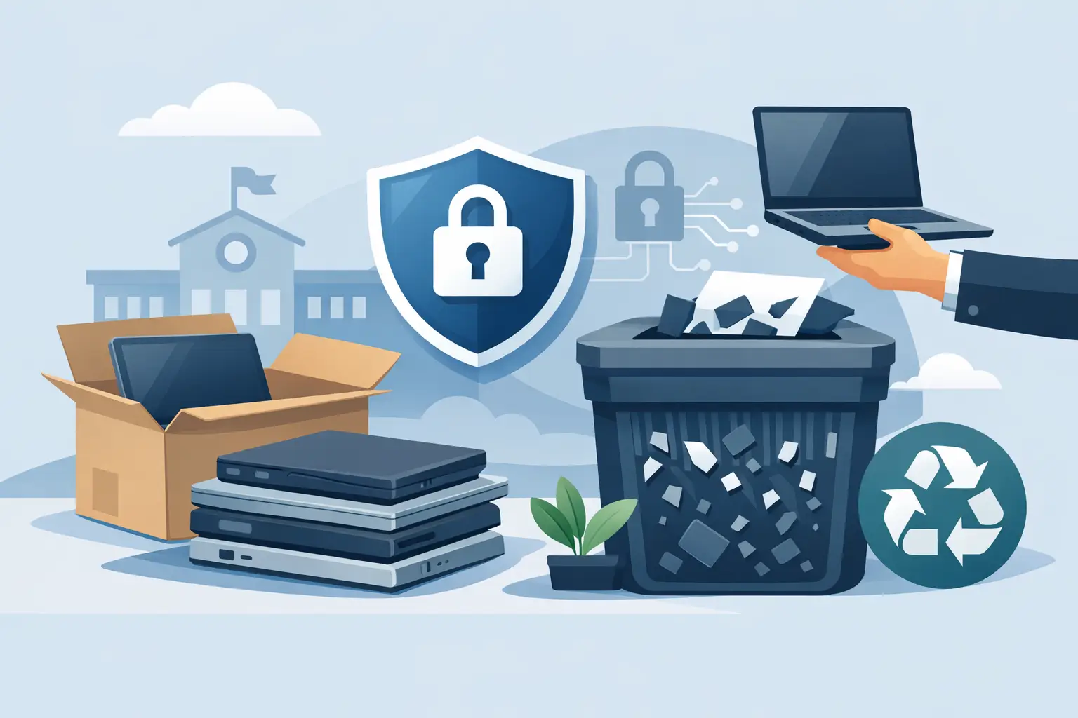 How to Dispose of School Laptops Securely