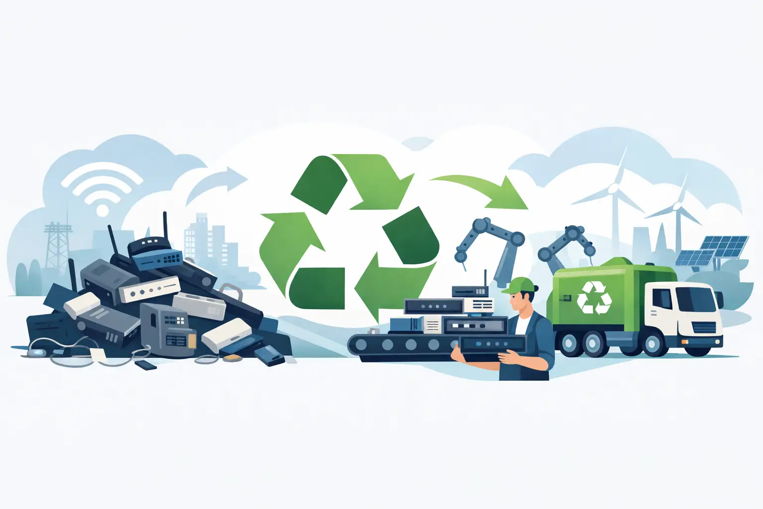 Network Equipment Recycling Process Explained